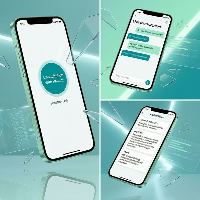 VivaScribe App Screens